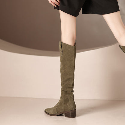 Oliver & Gracie | Cut Knee-high Boots